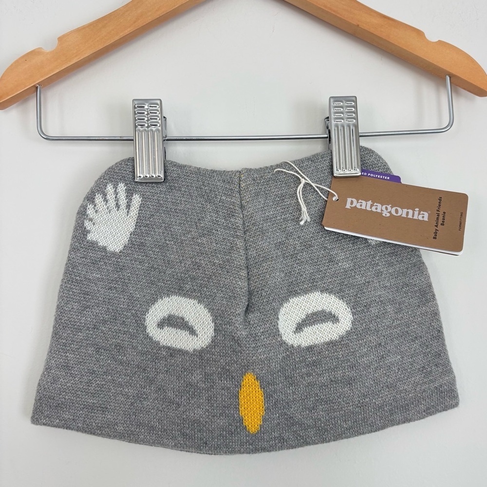 NWT Patagonia Kids Owl Winter Beanie Hat 5T